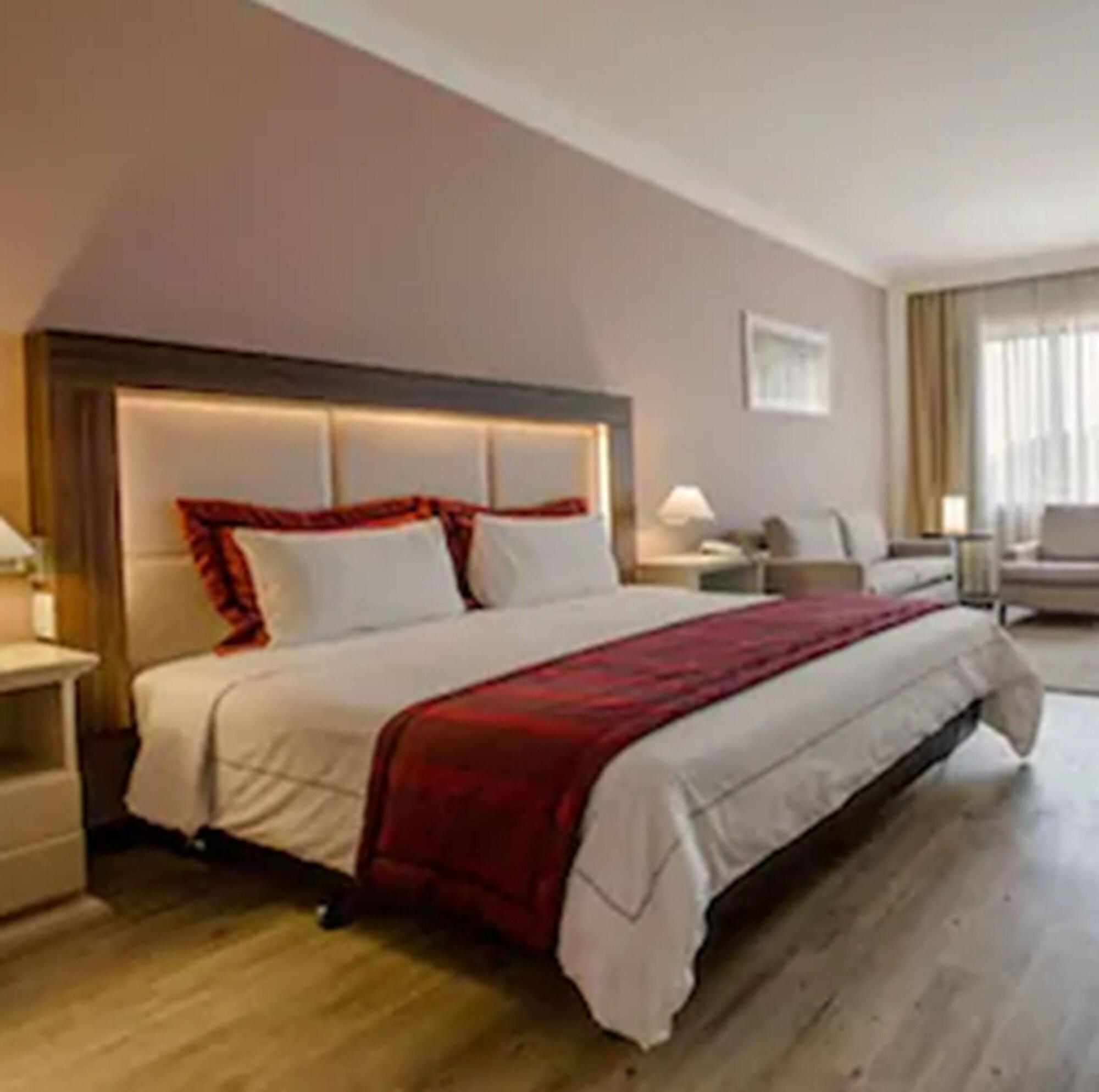 Hotel Transamerica ساو باولو المظهر الخارجي الصورة A bedroom at the hotel