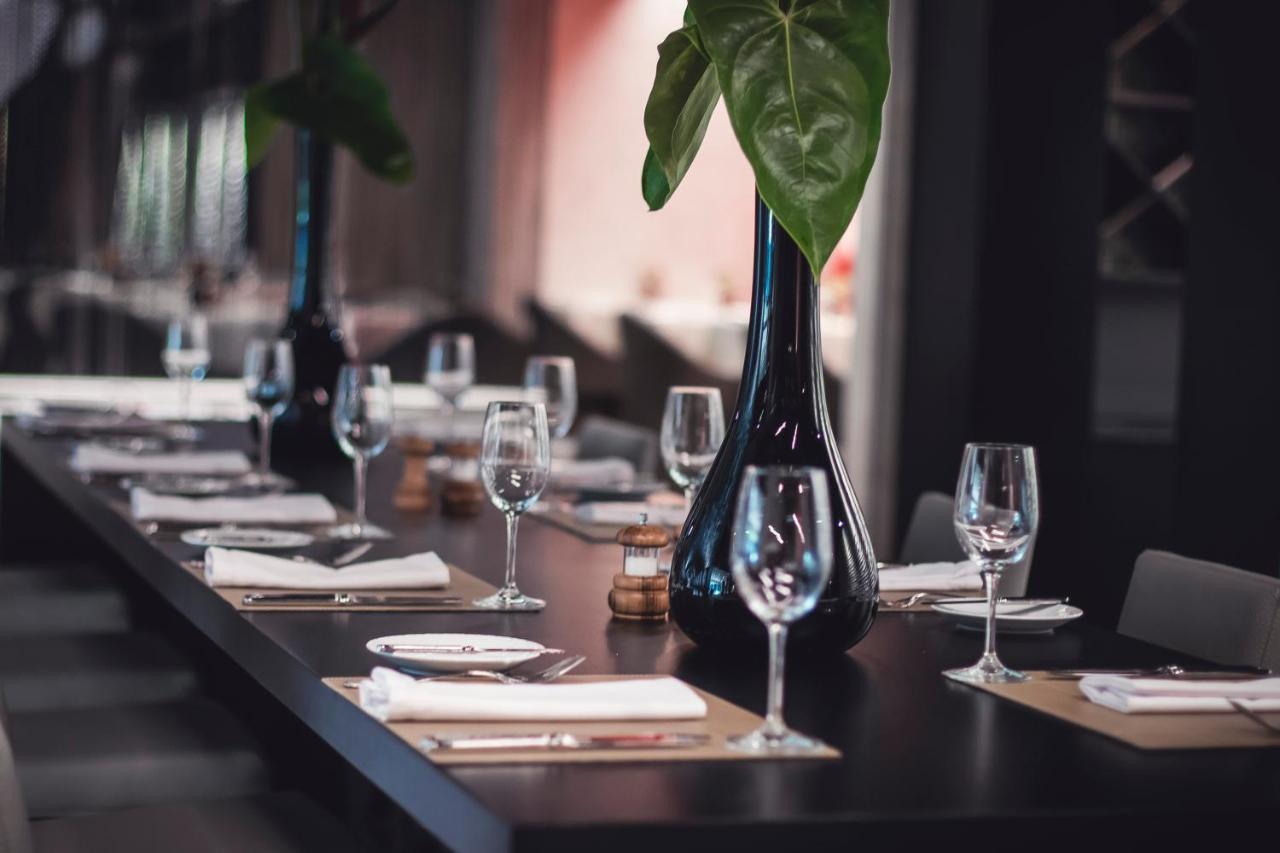 Hotel Transamerica ساو باولو المظهر الخارجي الصورة Restaurant Table